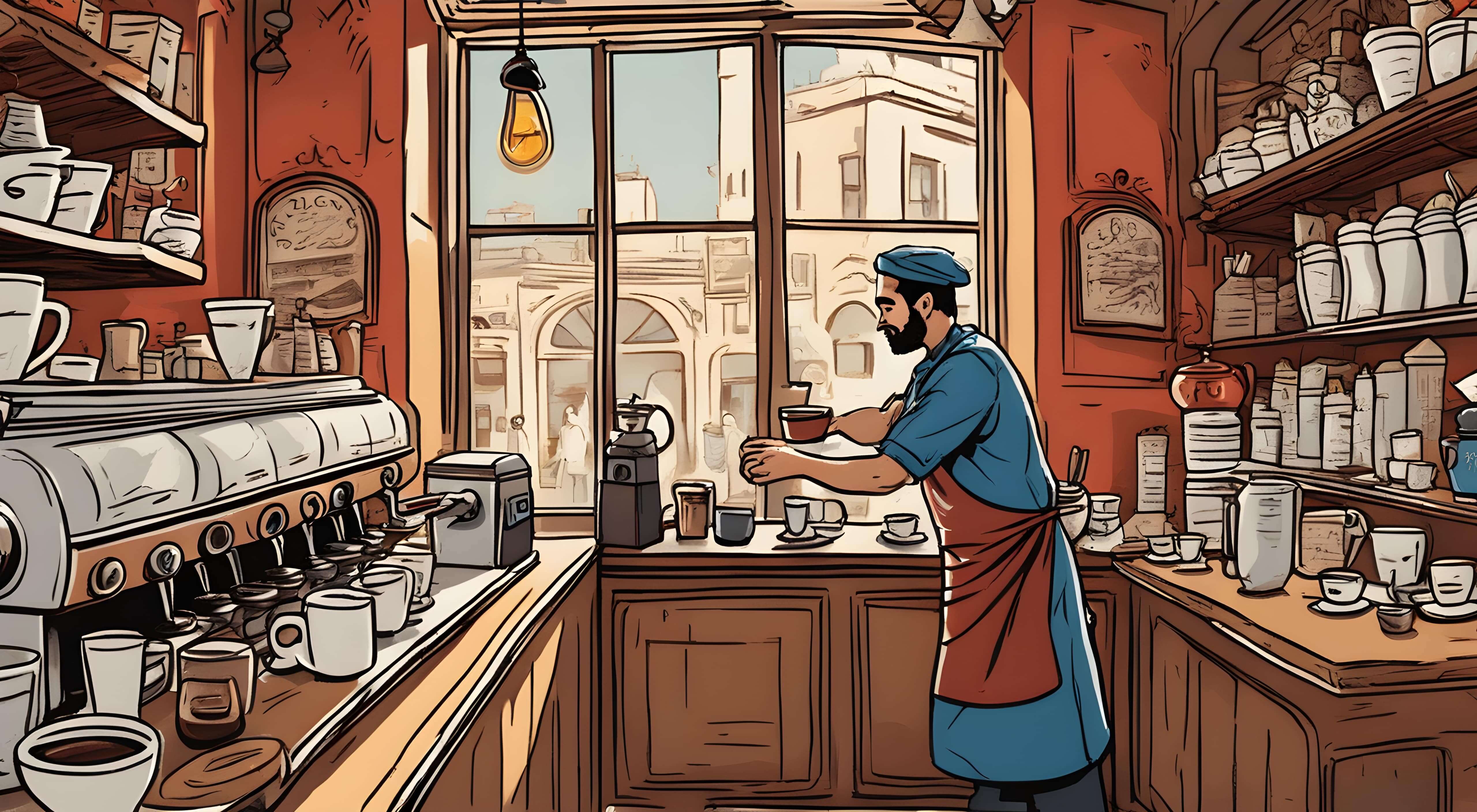 media-a-2d-illustration-of-a-skilled-barista-at-work-in-a-charming-baku-cafe-with-a-backdrop-of-quaint-co-297920656-1-1